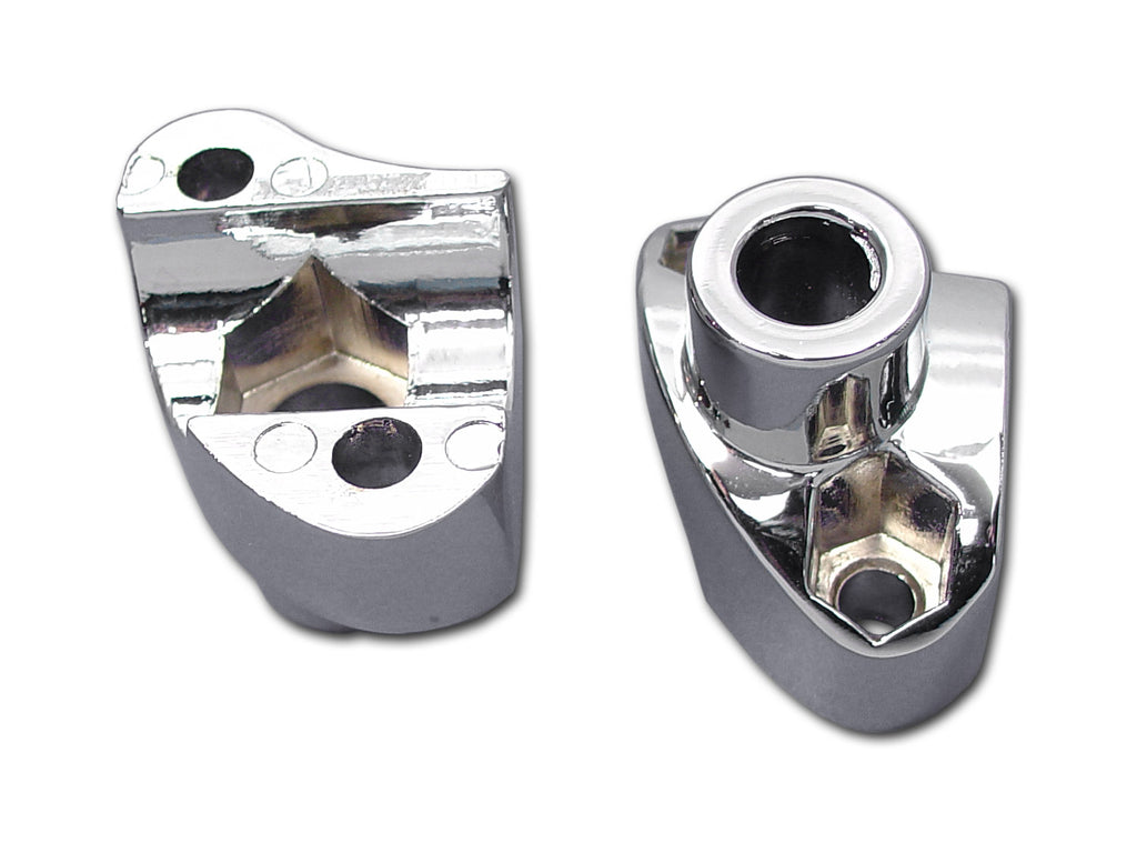 Chrome Riser Stem Set