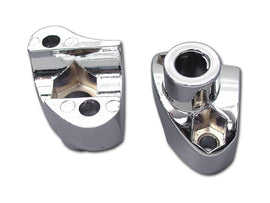 Chrome Riser Stem Set