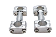 Load image into Gallery viewer, 3 inch Dog Bone Riser Set Chrome