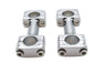 3 inch Dog Bone Riser Set Chrome