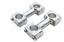 Load image into Gallery viewer, 3 inch Dog Bone Riser Set Chrome