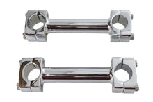 Load image into Gallery viewer, 5 inch Dog Bone Riser Set Chrome