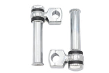 Load image into Gallery viewer, 5-1/4 inch Offset Dog Bone Riser Set Chrome