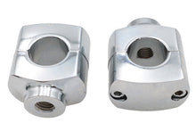 Load image into Gallery viewer, 1-1/2 inch Short Riser Set Chrome