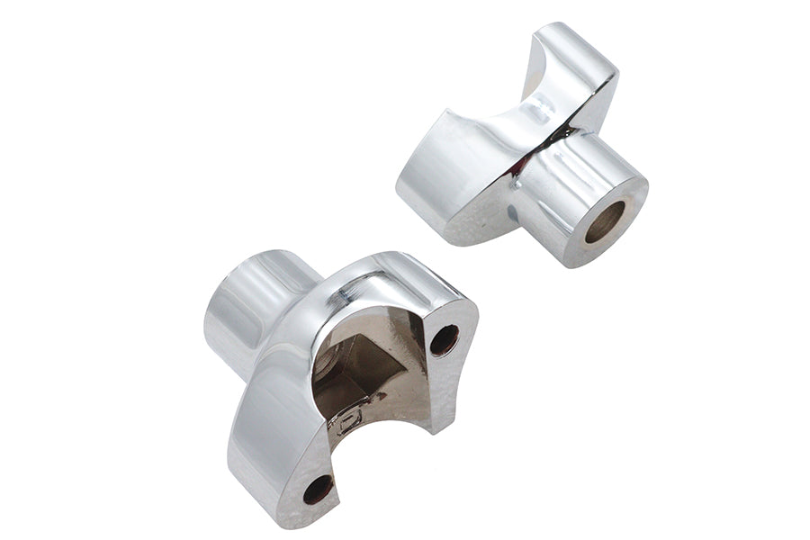 1.7 inch Buffalo Riser Set Chrome