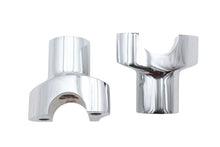 Load image into Gallery viewer, 2-1/8 inch Buffalo Riser Set Chrome