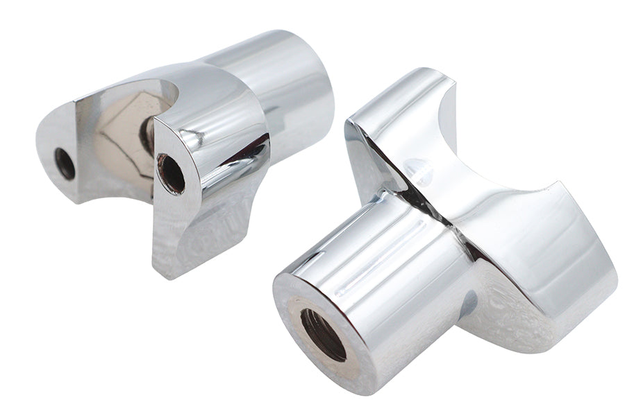 2-1/8 inch Buffalo Riser Set Chrome