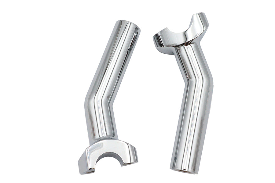 5-1/2 inch Pullback Riser Set Chrome