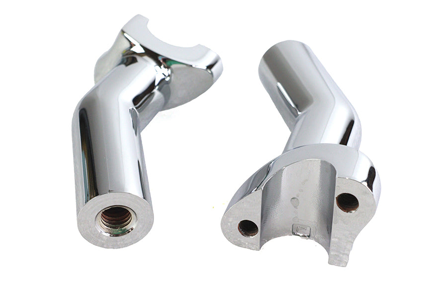 1 inch Pullback Riser Set Chrome