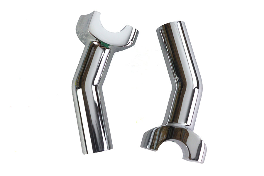 1 inch Pullback Riser Set Chrome