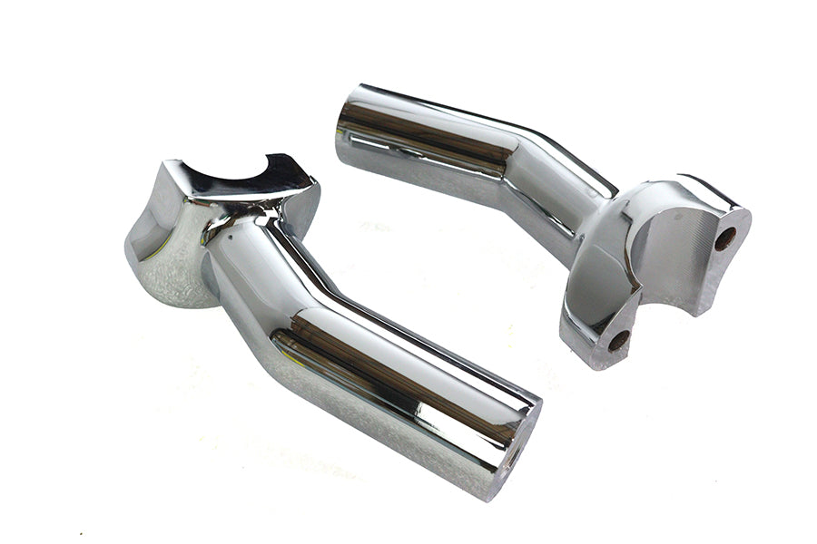 1 inch Pullback Riser Set Chrome