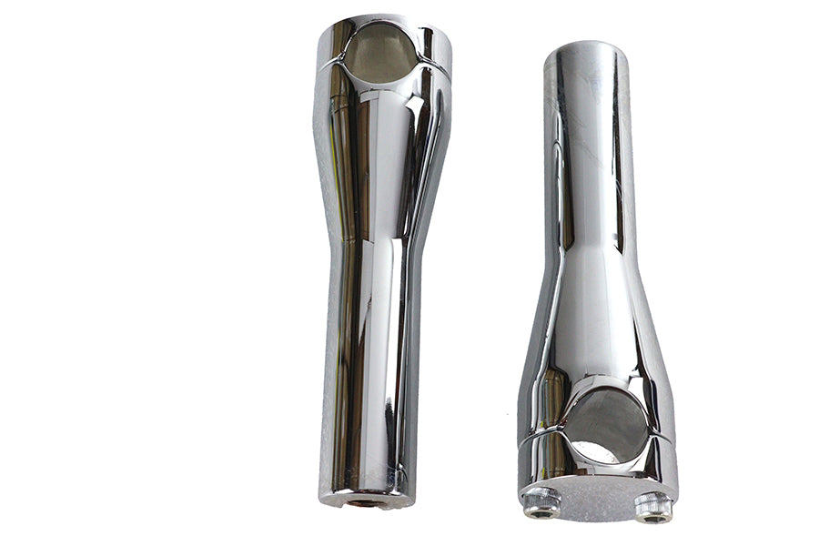 6 inch Glide Riser Set Chrome