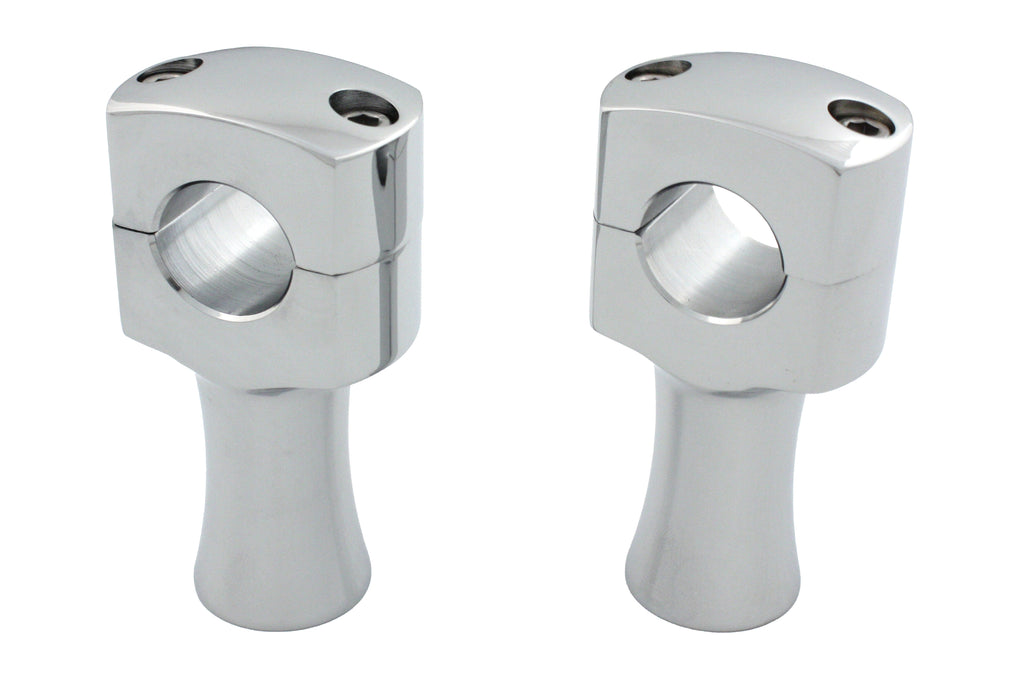 Chrome 3 inch Domed Riser