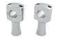 Chrome 3 inch Domed Riser