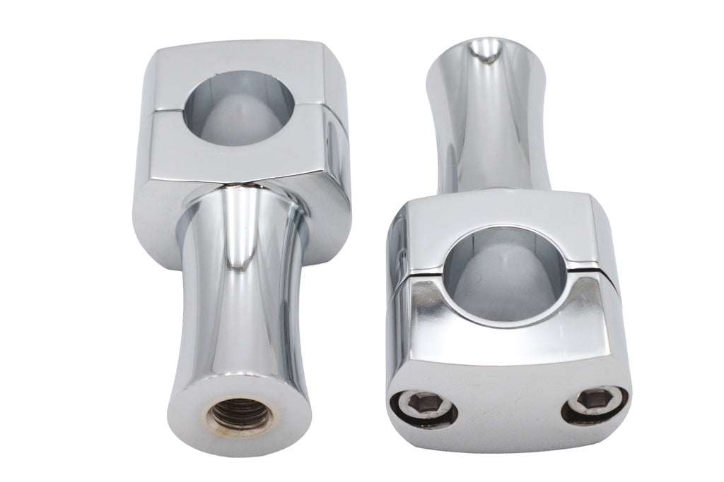 Chrome 3 inch Domed Riser