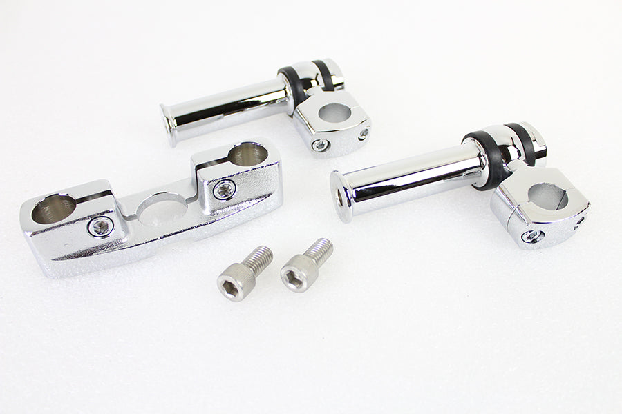 Spring Fork Tree with 4-1/4 inch Riser Kit Chrome