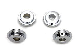 Chrome Solid Riser Mount Set