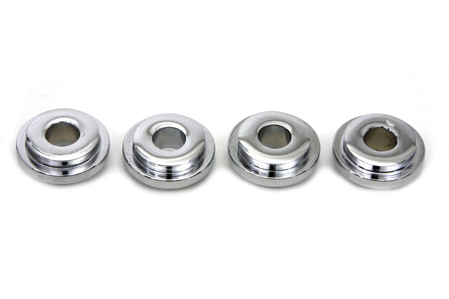 Chrome Solid Riser Mount Set