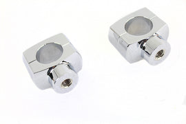 1-1/4 inch Shorty Riser Set Chrome
