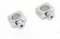 1-1/4 inch Shorty Riser Set Chrome