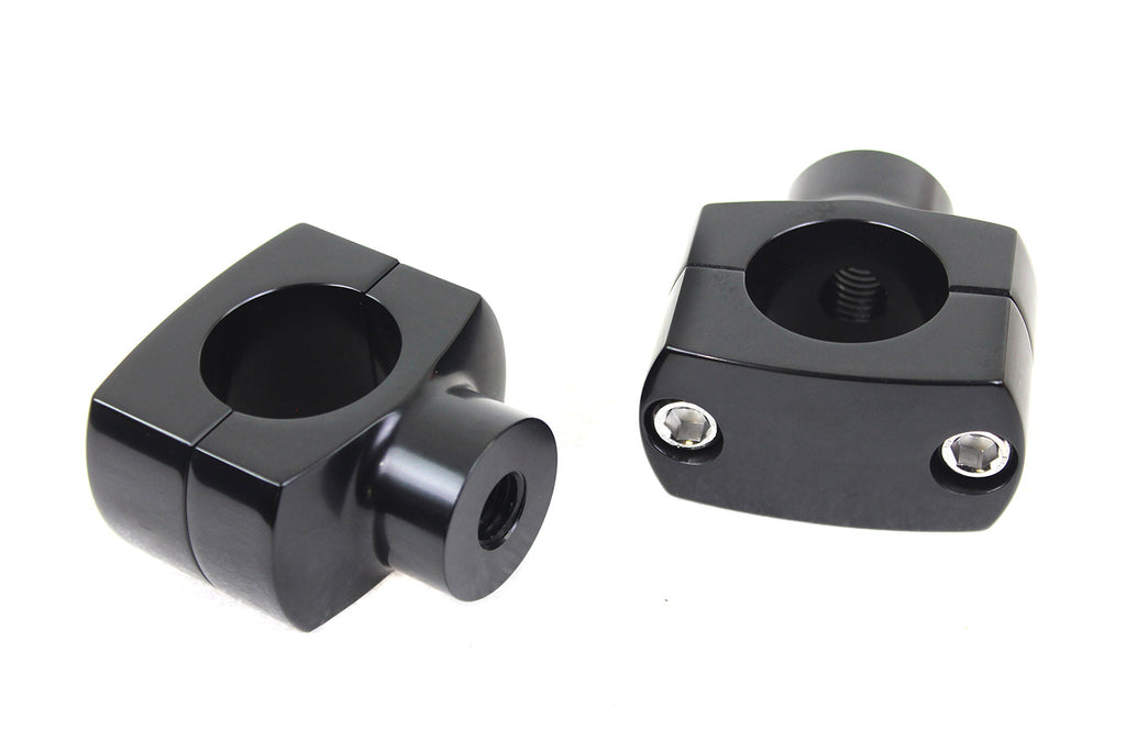 1-1/4 inch Shorty Riser Set Black