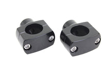 Load image into Gallery viewer, 1-1/4 inch Shorty Riser Set Black