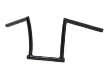Load image into Gallery viewer, 11 inch Black ChiZeled Z-Bar Handlebar with Indents