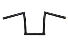 Load image into Gallery viewer, 11 inch Black ChiZeled Z-Bar Handlebar with Indents