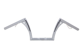 10 inch Pirate Z-Bar Handlebar Chrome