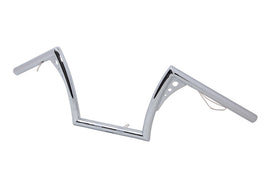 10 inch Pirate Z-Bar Handlebar Chrome