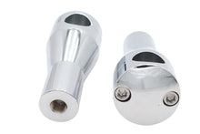 Load image into Gallery viewer, 4 inch Round Glide Riser Set Chrome