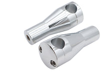 Load image into Gallery viewer, 4 inch Round Glide Riser Set Chrome