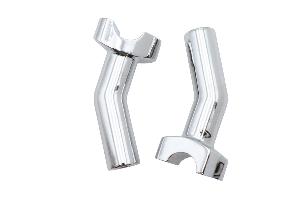 4-1/2 inch Pullback Riser Set Chrome