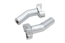 Load image into Gallery viewer, 4-1/2 inch Pullback Riser Set Chrome