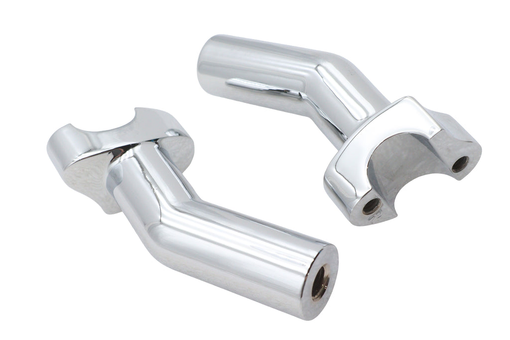 4-1/2 inch Pullback Riser Set Chrome