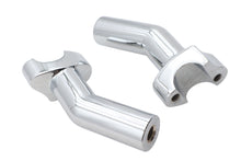 Load image into Gallery viewer, 4-1/2 inch Pullback Riser Set Chrome
