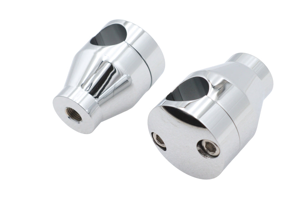 Wyatt Gatling 2 inch Shorty Glide Riser Set Chrome