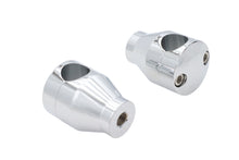 Load image into Gallery viewer, Wyatt Gatling 2 inch Shorty Glide Riser Set Chrome