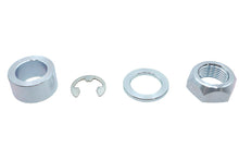 Load image into Gallery viewer, Rear Axle Spacer Kit Smooth Style Bright Zinc