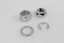 Load image into Gallery viewer, Rear Axle Spacer Set Smooth Style Chrome