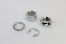 Load image into Gallery viewer, Rear Axle Spacer Set Smooth Style Chrome