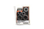 Chrome Front Axle Spacer Kit