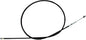 Black Vinyl Front Brake Cable