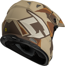 Load image into Gallery viewer, Mx 96 Splinter Helmet Matte Brown/Tan/White  Xs