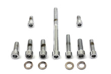 Load image into Gallery viewer, Chrome Carburetor Allen Screw Kit