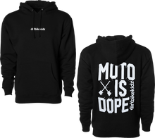 Load image into Gallery viewer, Moto Is Dope Hoodie Black Md