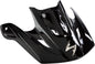 Vx R70 Peak Visor Gloss Black