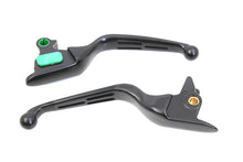Load image into Gallery viewer, Matte Black 3-Slot Wide Hand Lever Set