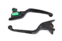 Load image into Gallery viewer, Matte Black 3-Slot Wide Hand Lever Set