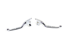Load image into Gallery viewer, M8 Chrome 3-Slot Hand Lever Set with Pin